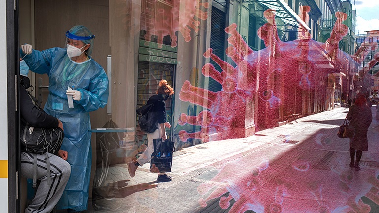 Covid-19: Ανακοινώθηκαν 2.801 κρούσματα