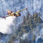 Έφτασε στο Παλαιοχώρι η φωτιά