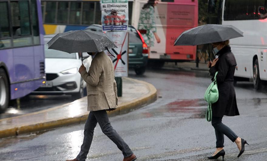 Ο καιρός αύριο–Μeteo: Έρχονται τοπικές βροχές και σποραδικές καταιγίδες