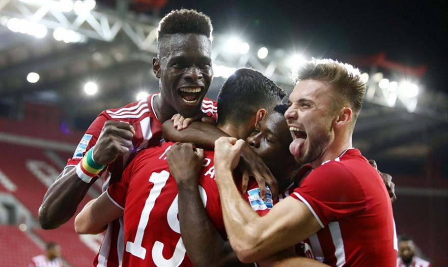 Ένα ημίχρονο αρκούσε για τον πρωτοπόρο Ολυμπιακό!