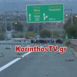 Έκλεισε η Εθνική Οδός: Ένταση με Ρομά – Πολύ αυξημένη η κίνηση