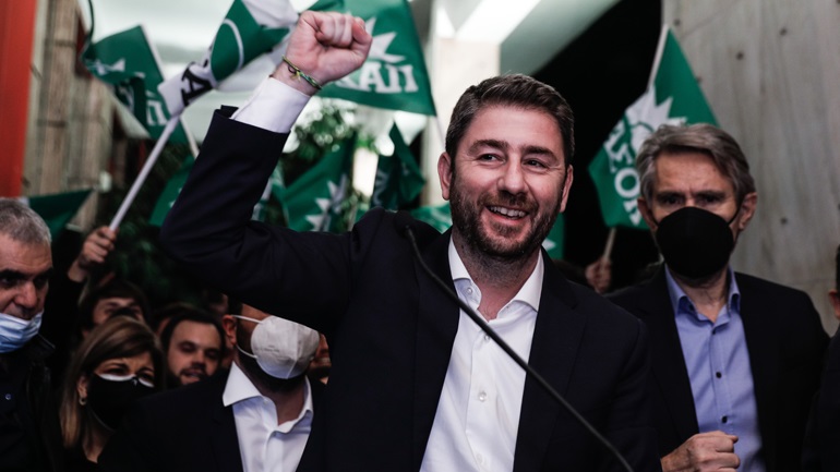 Καθαρή νίκη του Ανδρουλάκη στο ΚΙΝΑΛ