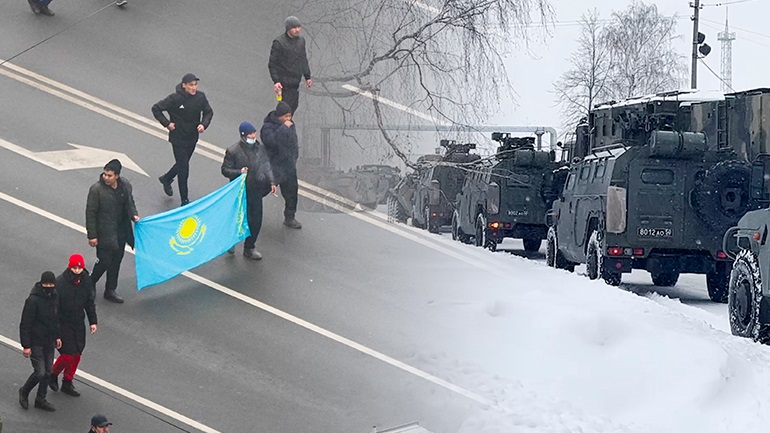 Aνακτούν τον έλεγχο οι υπηρεσίες ασφαλείας του Καζακστάν