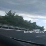 Αυτοκίνητο «καρφώθηκε» στις μπάρες στην Ε.Ο Κορίνθου – Τριπόλεως