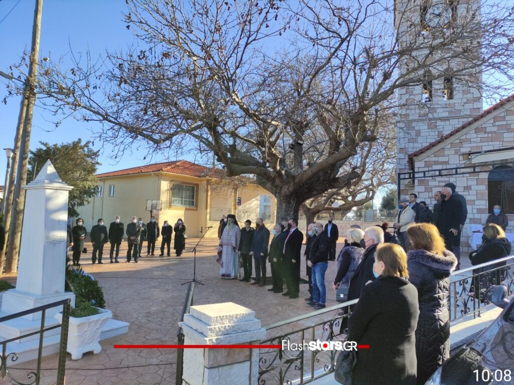 Σελλα : Η τιμητική εκδήλωση για τους πεσόντες .