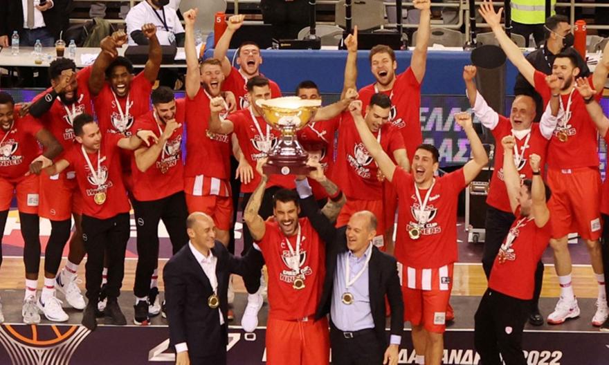 «Μπλόκαρε» τον Παναθηναϊκό και κατέκτησε το Κύπελλο ο Ολυμπιακός!