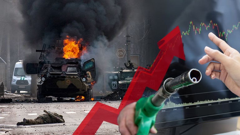 Ο πόλεμος στην Ουκρανία και οι επιπτώσεις στην τσέπη του Έλληνα καταναλωτή