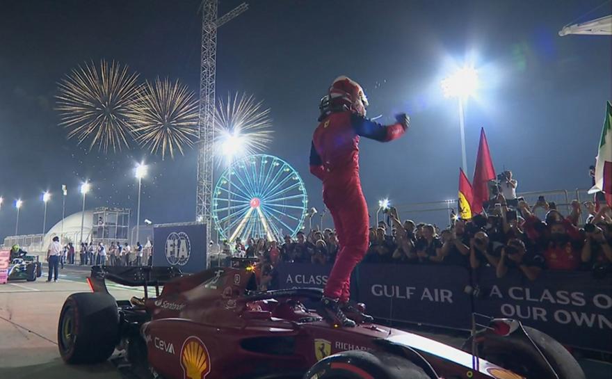 Η Ferrari είναι εδώ: Θριαμβευτής o Λεκλέρκ στο Μπαχρέιν