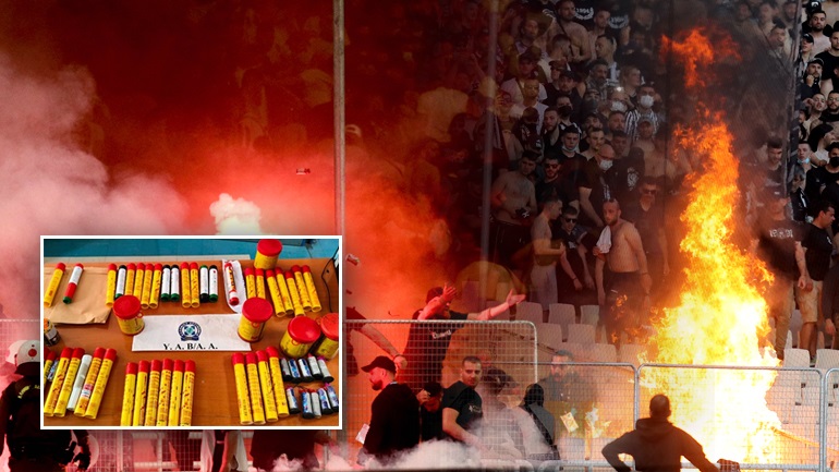 Στον εισαγγελέα 17 οπαδοί μετά τον τελικό Κυπέλλου