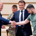 Ουκρανία: «Θα τα ανοικοδομήσουμε όλα» λένε Μακρόν, Σολτς και Ντράγκι