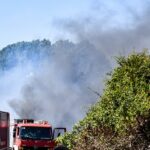 Αναζωπύρωση της πυρκαγιάς στο Ρέθυμνο