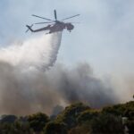 Σε ύφεση η πυρκαγιά στη Θάσο, μεταβαίνει κλιμάκιο ανακριτικών υπαλλήλων του Πυροσβεστικού Σώματος