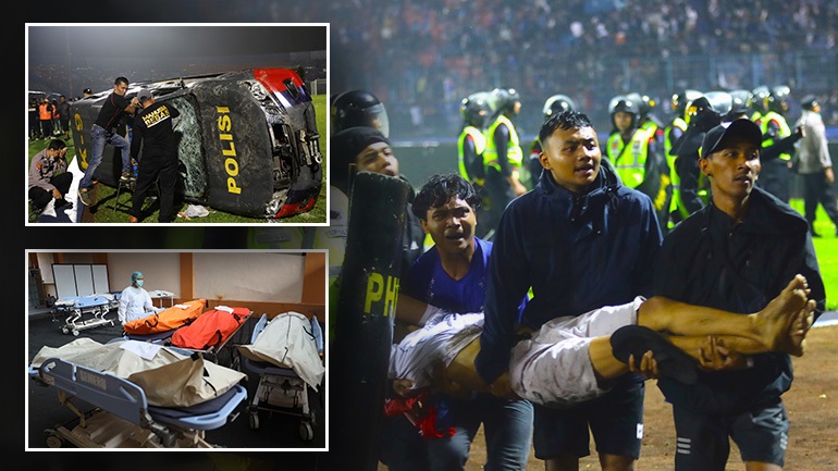 Ασύλληπτη τραγωδία με 174 νεκρούς σε γήπεδο της Ινδονησίας