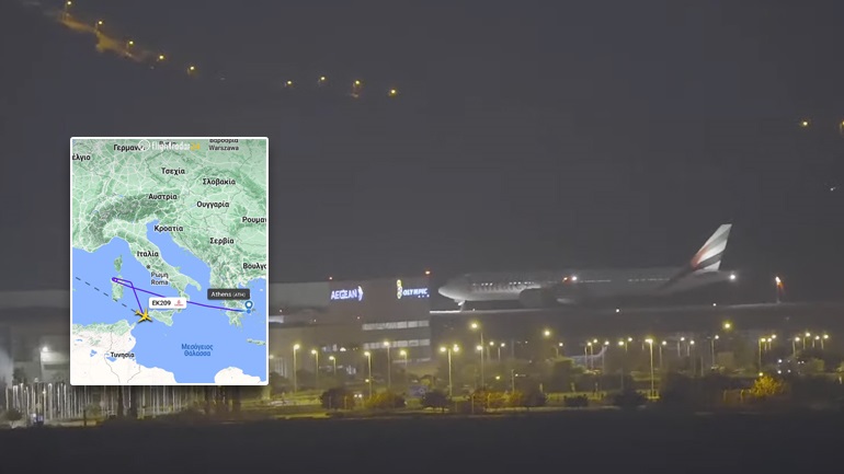 Θρίλερ στο Ελ. Βενιζέλος με δύο πτήσεις της Emirates