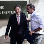 Στο υπουργείο Περιβάλλοντος ο Κυριάκος Μητσοτάκης