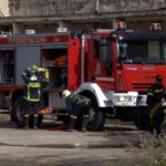 Φωτιά σε όχημα στην Ολυμπία Οδό- Σταμάτησε να πληρώσει και λαμπάδιασε