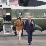 Αναγκαστική προσγείωση για το ελικόπτερο που μετέφερε τον Ντόναλντ με τη Μελάνια Τραμπ